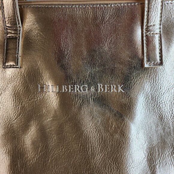 Metallic Zippered Tote Bag - Picture 4 of 5